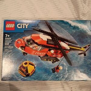 Lego City Coast Guard Helicopter Red, Black, White, Yellow